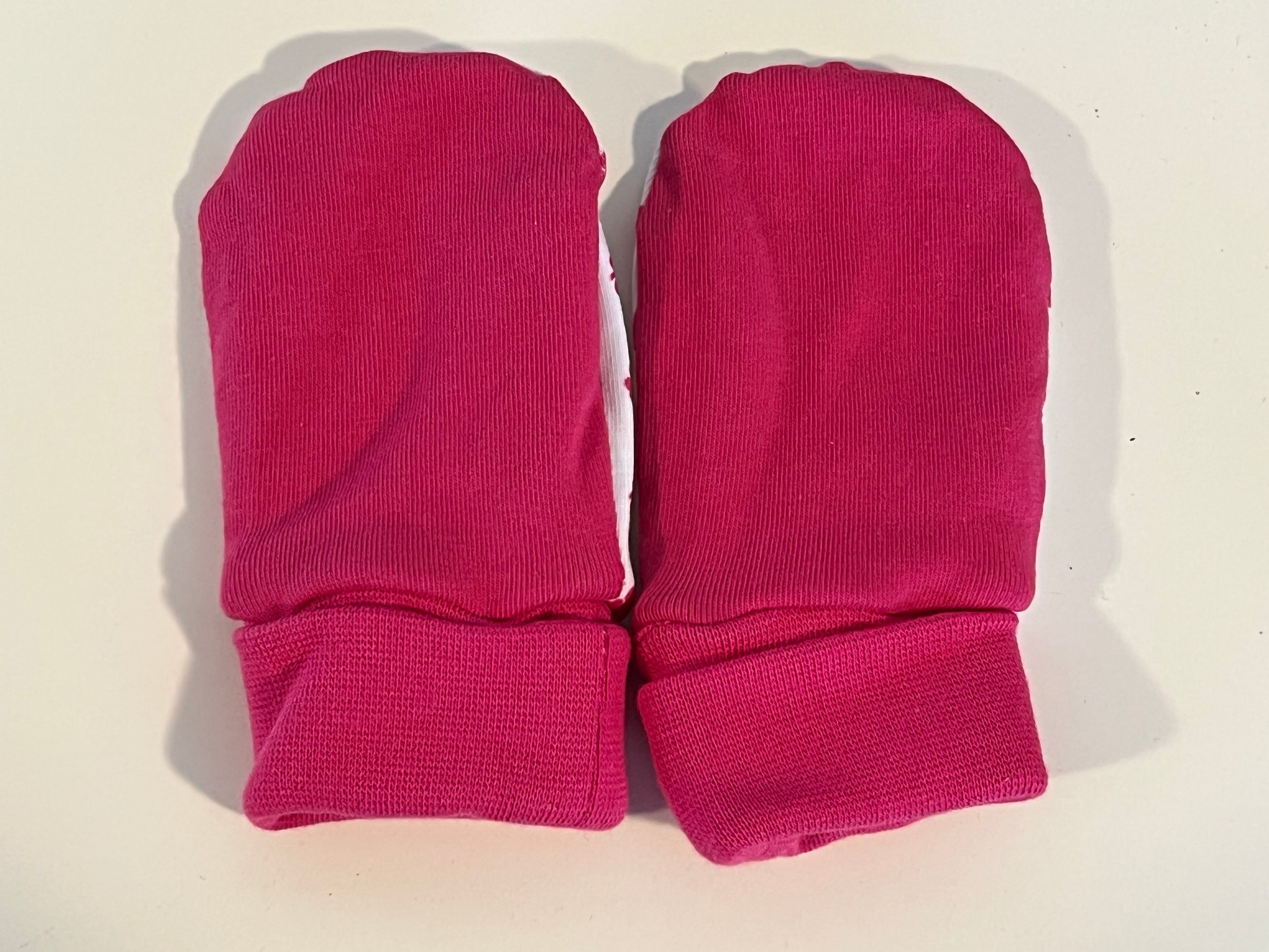 Babyvotter, rosa firkløver