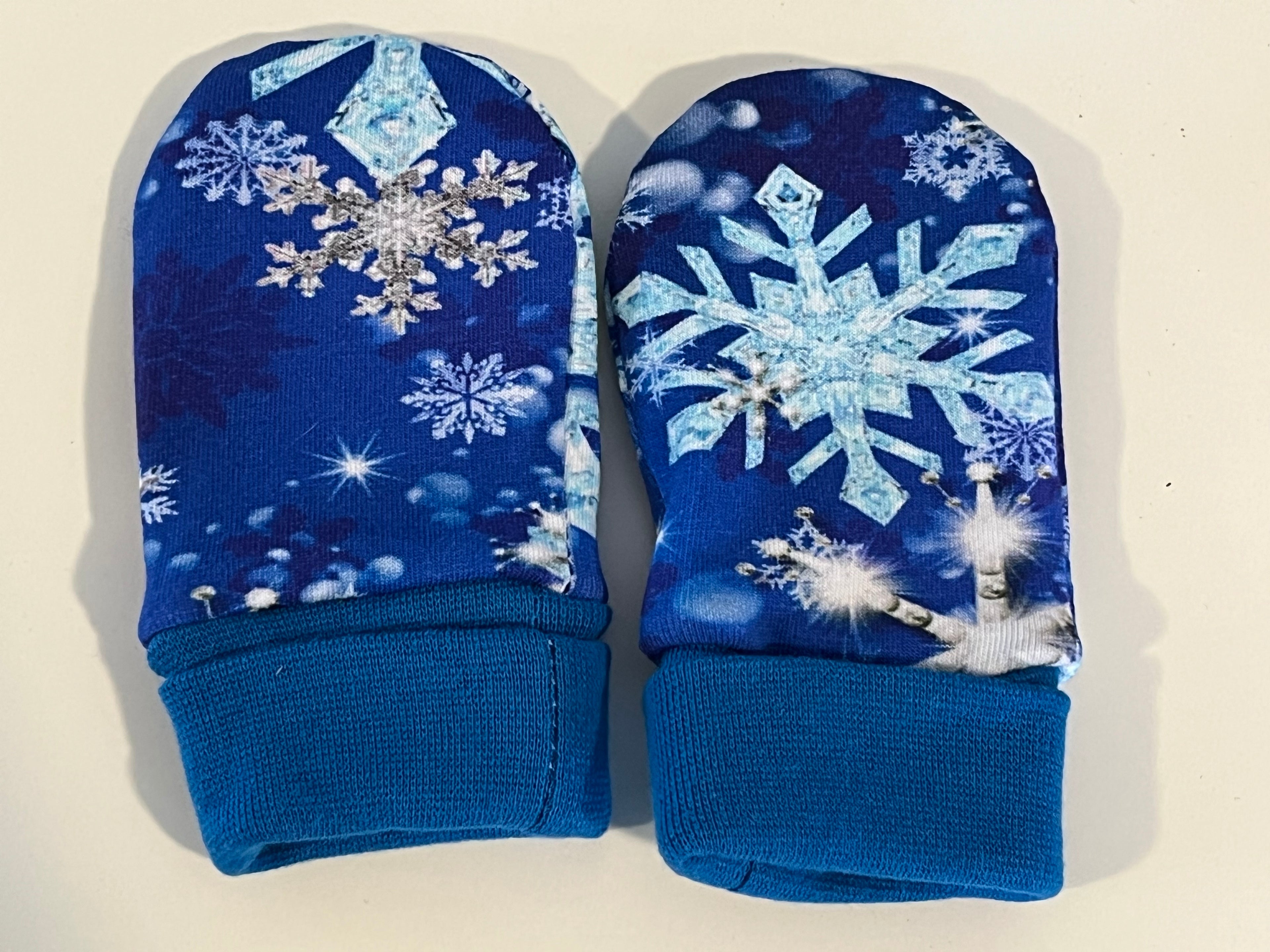 Babyvotter, snøkrystaller