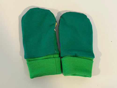 Babyvotter, kjøretøy grønn