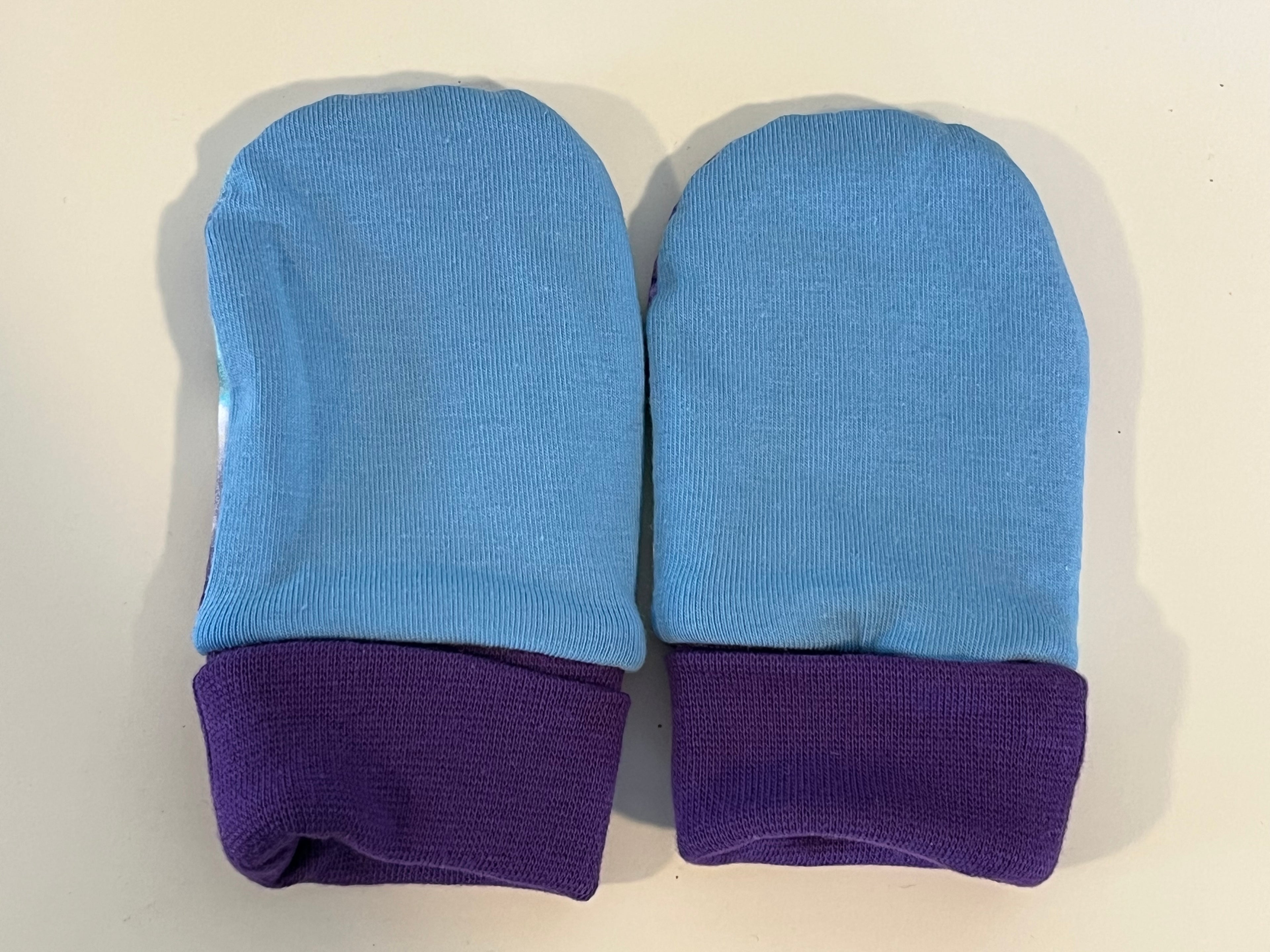 Babyvotter, enhjørning blå