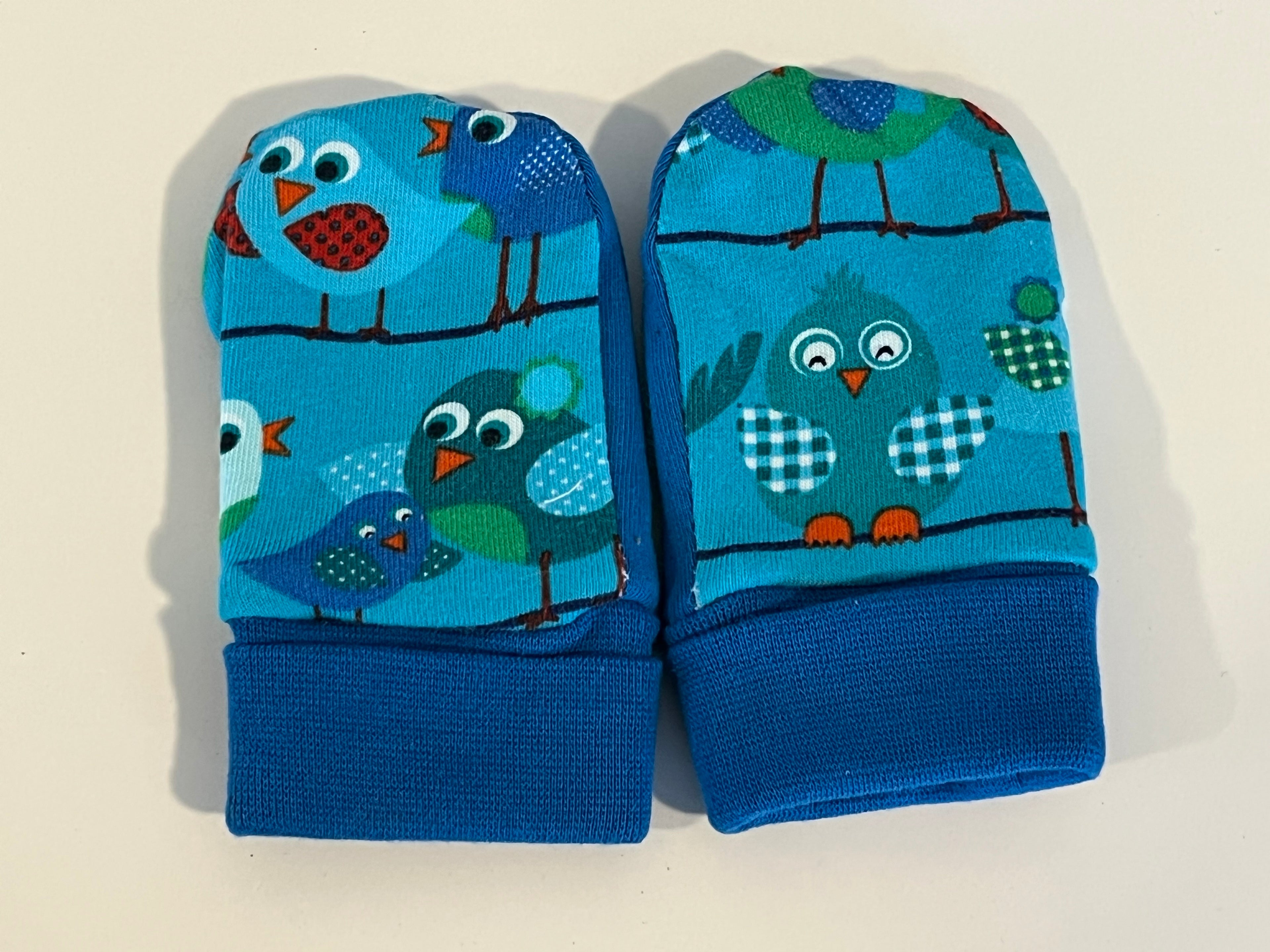 Babyvotter, Fugler blå