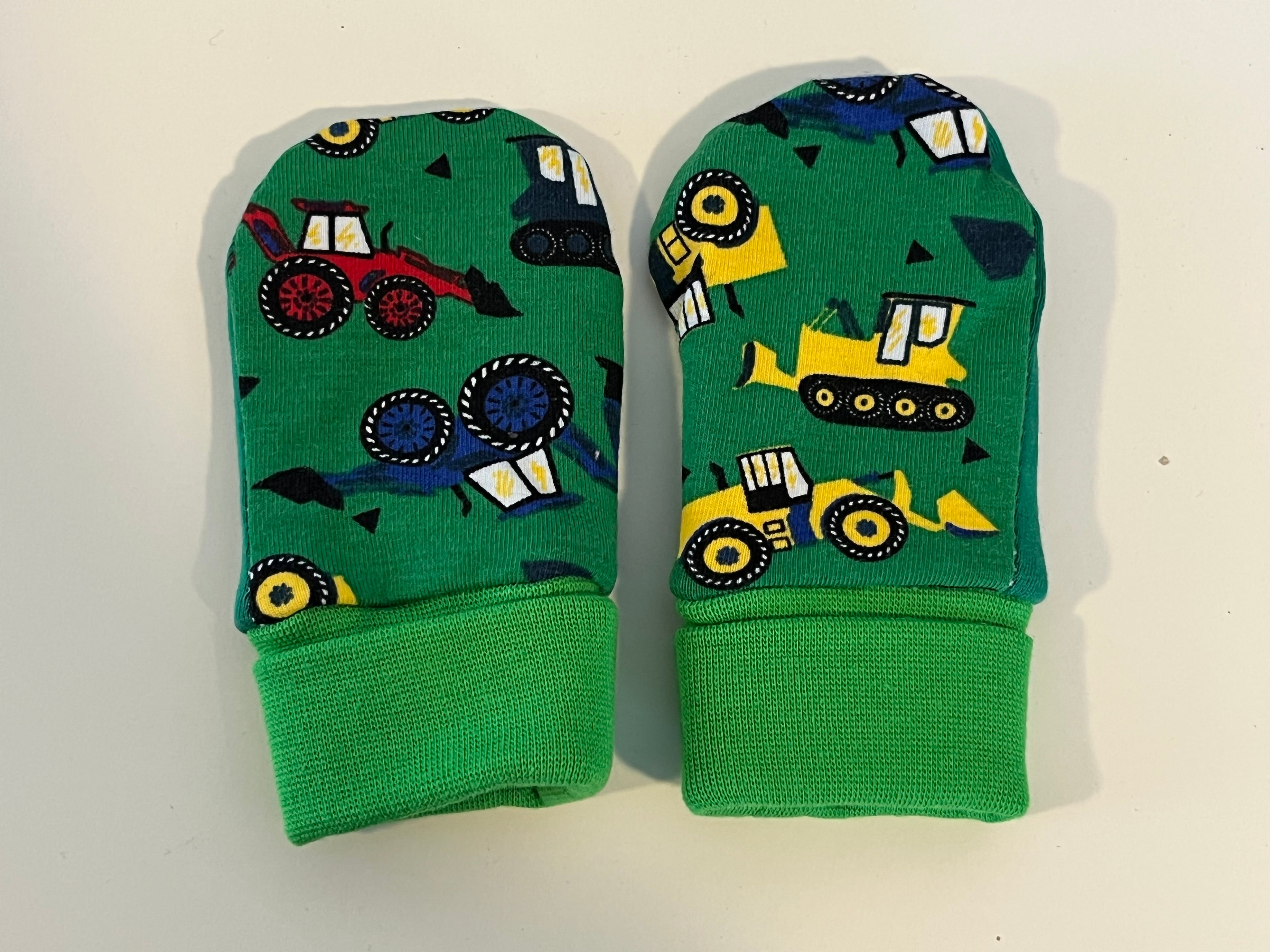 Babyvotter, kjøretøy grønn