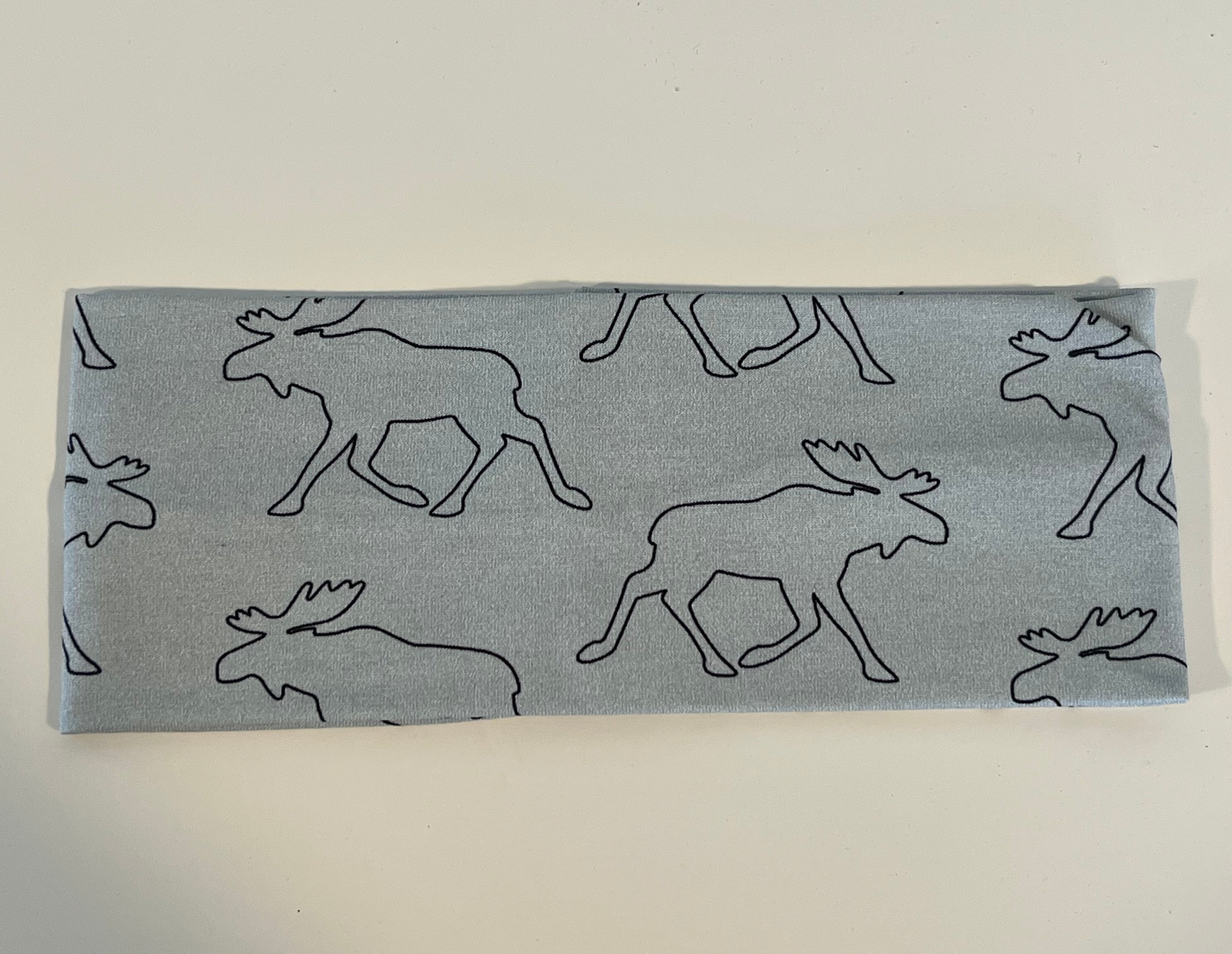 Pannebånd, grå elg